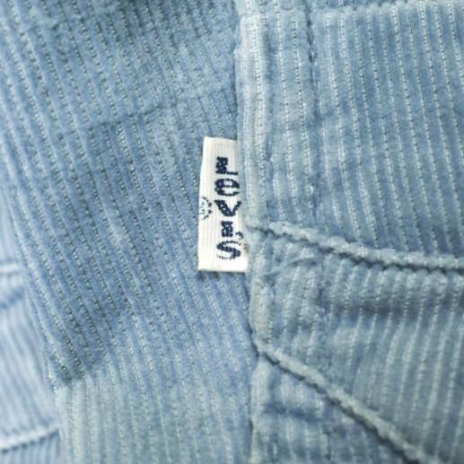 Levi's リーバイス 80s フレアコーデュロイパンツ 22513 1512 W32 ライトブルー 1982年製造 ボタン裏32 42TALON ヴィンテージ ボトムス |  | 05