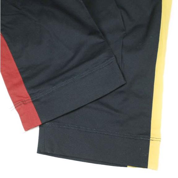 A エィス 日本製 サイトライン2タックチノパンツ BL2B005 2 NAVY ストレッチ 側章 ボトムス g13993 |  | 05
