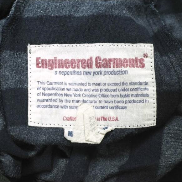 FWK by ENGINEERED GARMENTS エンジニアードガーメンツ ストライプコットンニットジャージーパンツ 1 NAVY ボーダー イージー g13995 |  | 05