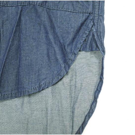 Yarmo ヤーモ イギリス製 BAND COLLAR SHIRTS ダンガリーバンドカラーシャツ YAR-15AW S1 S Indigo 長袖 トップス g13996 |  | 04