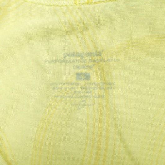 PATAGONIA パタゴニア アメリカ製 2007年製 Performance Baselayer キャプリーン タンクトップ 45345 WOMEN'S S イエロー MADE IN USA |  | 02