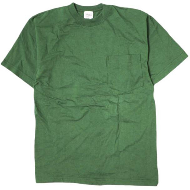 CAMBER キャンバー アメリカ製 302 8oz MAX WEIGHT POCKET T-SHIRT 8オンス マックスウェイトポケットTシャツ S グリーン 半袖 g14001 | 