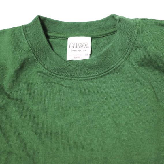 CAMBER キャンバー アメリカ製 302 8oz MAX WEIGHT POCKET T-SHIRT 8オンス マックスウェイトポケットTシャツ S グリーン 半袖 g14001 |  | 02