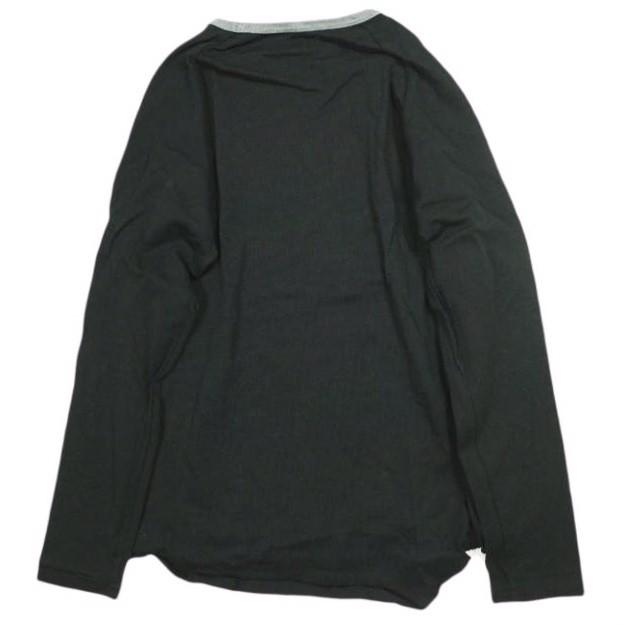 rdv o globe ランデヴーオーグローブ 日本製 ヘビーウェイトコットンリンガーロングスリーブTシャツ 142JE005 1 BLACK 長袖 トリム g14010 |  | 01