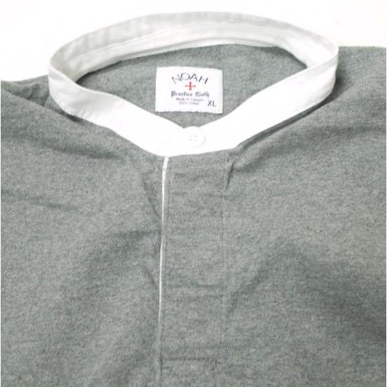 noah nyc ラガーシャツ zip up