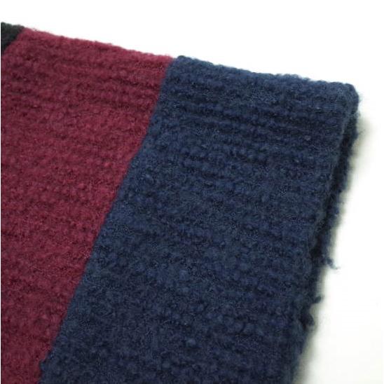 ts(s) ティーエスエス 日本製 ブークレボーダーモヘヤマフラー Murti ニット ウール ストール g14050 |  | 04