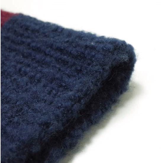 ts(s) ティーエスエス 日本製 ブークレボーダーモヘヤマフラー Murti ニット ウール ストール g14050 |  | 05