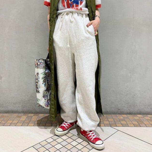 【送料無料・BEAMS BOY】フレンチテリースウェットパンツ BEAMS BOY ビームスボーイ 22SS フレンチテリーイージーパンツ