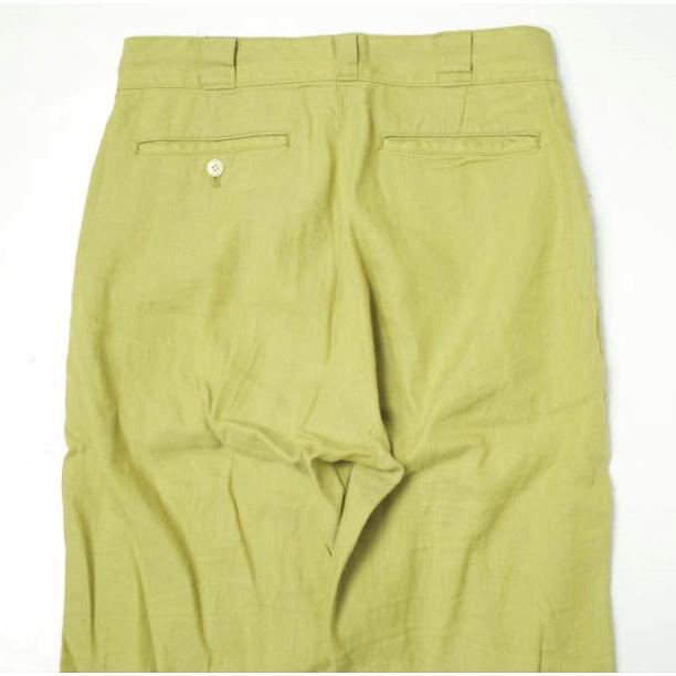 Pilgrim Surf+Supply ピルグリム 23SS Kali Work Pants コットンリネンヘリンボーン ワークパンツ 37-24-0311-874 2 MUSTARD BEAMS g14071 |  | 05