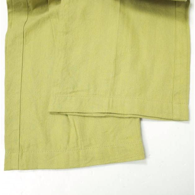 Pilgrim Surf+Supply ピルグリム 23SS Kali Work Pants コットンリネンヘリンボーン ワークパンツ 37-24-0311-874 2 MUSTARD BEAMS g14071 |  | 06