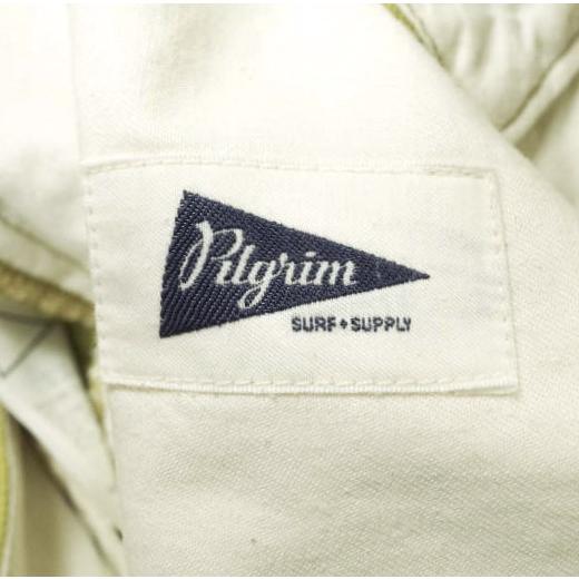 Pilgrim Surf+Supply ピルグリム 23SS Kali Work Pants コットンリネンヘリンボーン ワークパンツ 37-24-0311-874 2 MUSTARD BEAMS g14071 |  | 07