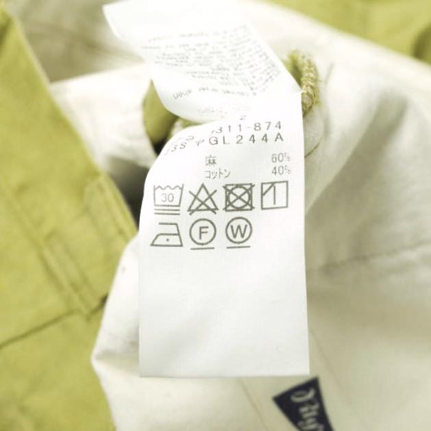 Pilgrim Surf+Supply ピルグリム 23SS Kali Work Pants コットンリネンヘリンボーン ワークパンツ 37-24-0311-874 2 MUSTARD BEAMS g14071 |  | 08