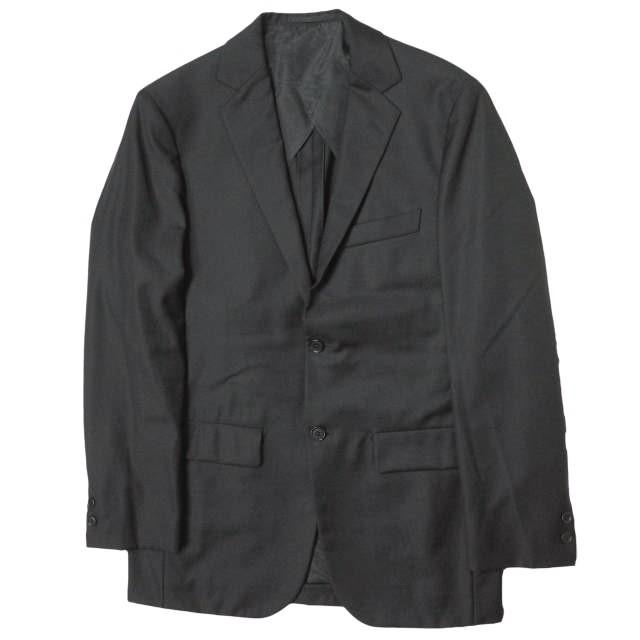 BEAMS PLUS ビームスプラス 日本製 ウールギャバジンソリッド3ボタンスーツ 38-17-0001-015 36 ブラック スーツ セットアップ g14103 |  | 01