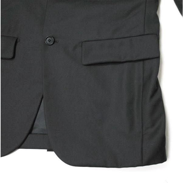 BEAMS PLUS ビームスプラス 日本製 ウールギャバジンソリッド3ボタンスーツ 38-17-0001-015 36 ブラック スーツ セットアップ g14103 |  | 06