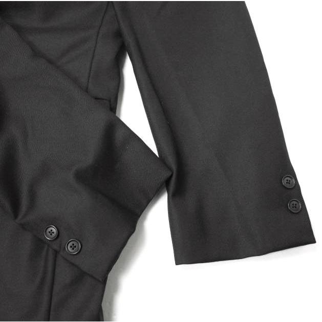 BEAMS PLUS ビームスプラス 日本製 ウールギャバジンソリッド3ボタンスーツ 38-17-0001-015 36 ブラック スーツ セットアップ g14103 |  | 07