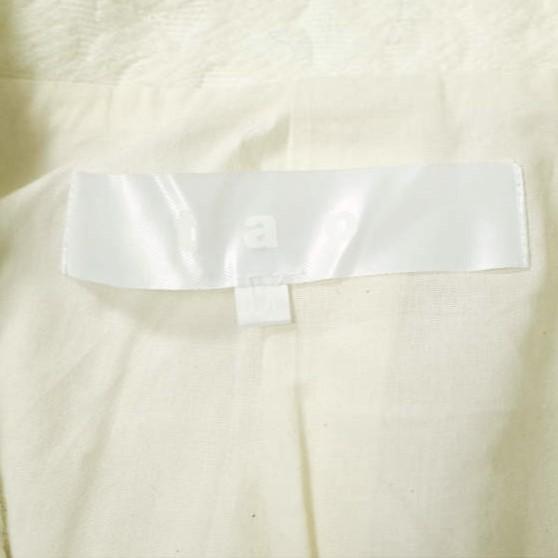 tao COMME des GARCONS タオ コムデギャルソン 22SS レースMIX ニードル加工ベスト TI-V002 M ホワイト ジャケット 定価132,000円 g14121 |  | 06