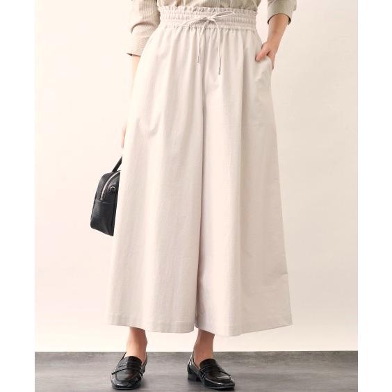 collex コレックス UVカット・吸水速乾 キュロットパンツ 6040-02-13002 S グレージュ イージー ワイド ガウチョ アバハウス g14129 |  | 02