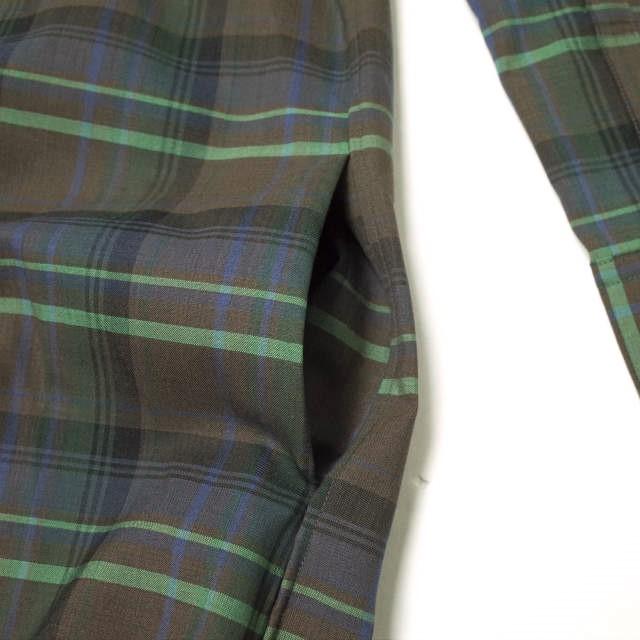 AURALEE オーラリー 日本製 SUPER LIGHT WOOL CHECK ONE-PIECE