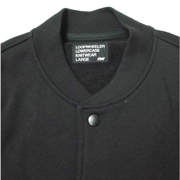 LOOPWHEELER x LOWERCASE ループウィラー ロワーケース 23SS 別注 ツリアミウラケ スウェット スタジャン L ブラック FOR EDIFICE g14158 |  | 04