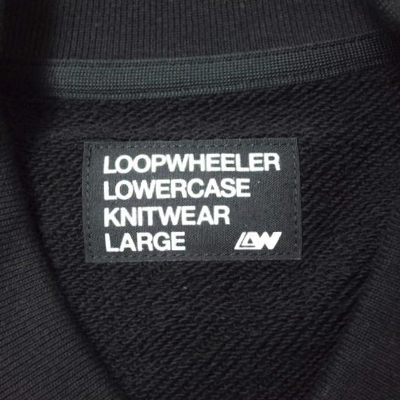 LOOPWHEELER x LOWERCASE ループウィラー ロワーケース 23SS 別注 ツリアミウラケ スウェット スタジャン L ブラック FOR EDIFICE g14158 |  | 07