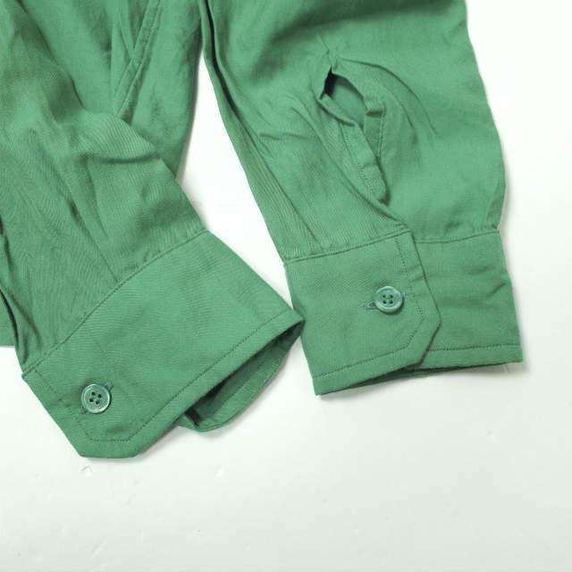 UNUSED アンユーズド 20SS 日本製 コットンレーヨン オープンカラーシャツ US1746 M グリーン 長袖 開襟 トップス g14187 |  | 05