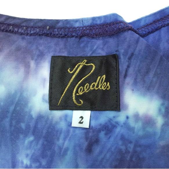 Needles x BEAMS BOY ニードルス ビームスボーイ 19SS 別注 Tiedye Dress タイダイドレス EJ347 2 BLUE ノースリーブ ワンピース g14193 |  | 07