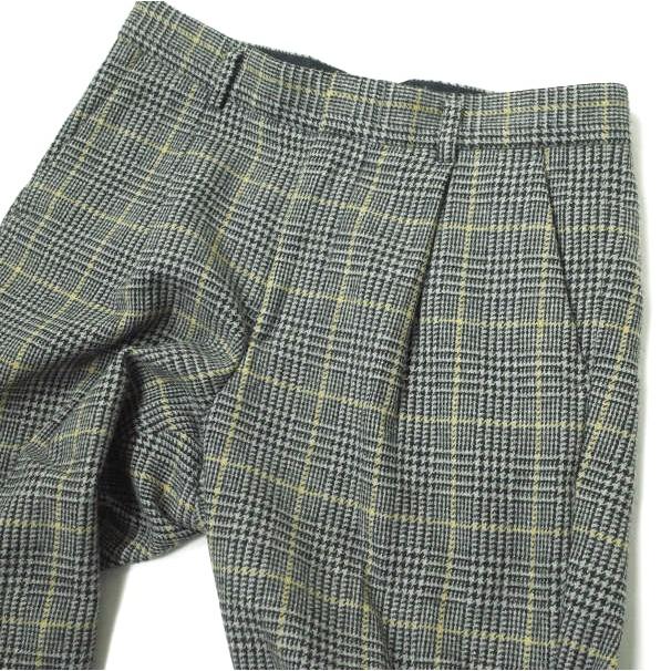 BEAUTY＆YOUTH UNITED ARROWS ビューティーアンドユース フラノグレンチェック1Pワイドパンツ 1214-173-7346 M グレー ウール g14244 |  | 03