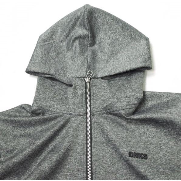新品 Danke Schon ダンケシェーン 23AW JERSEY HOODY 立体ロゴ ジップアップパーカー UNS23AW-020B L チャコール スウェット g14252 |  | 03