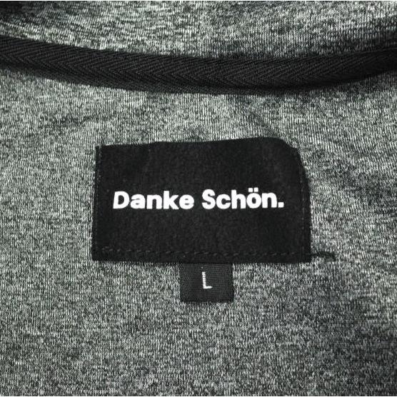 新品 Danke Schon ダンケシェーン 23AW JERSEY HOODY 立体ロゴ ジップアップパーカー UNS23AW-020B L チャコール スウェット g14252 |  | 06