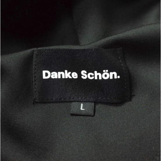新品 Danke Schon ダンケシェーン 23AW JERSEY HOODY 立体ロゴ ジップアップパーカー UNS23AW-020B L ブラック スウェット g14253 |  | 06