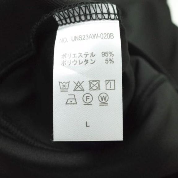 新品 Danke Schon ダンケシェーン 23AW JERSEY HOODY 立体ロゴ ジップアップパーカー UNS23AW-020B L ブラック スウェット g14253 |  | 07