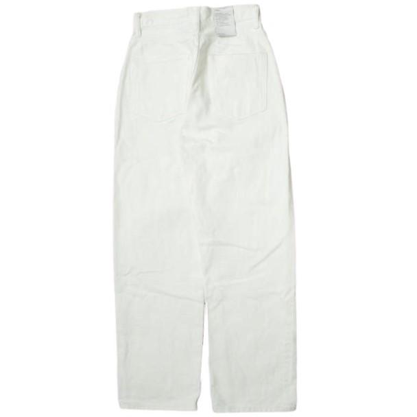 CIOTA ホワイトスビンコットン13.5OZ ハイウエストデニム 白 26 CIOTA ホワイトスビンコットン13.5OZ ハイウエストデニム 白 26