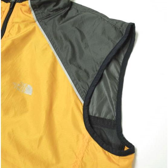 THE NORTH FACE ザ・ノースフェイス リップストップナイロン ジップアップベスト L イエロー STOW POCKET トップス g14341 |  | 04