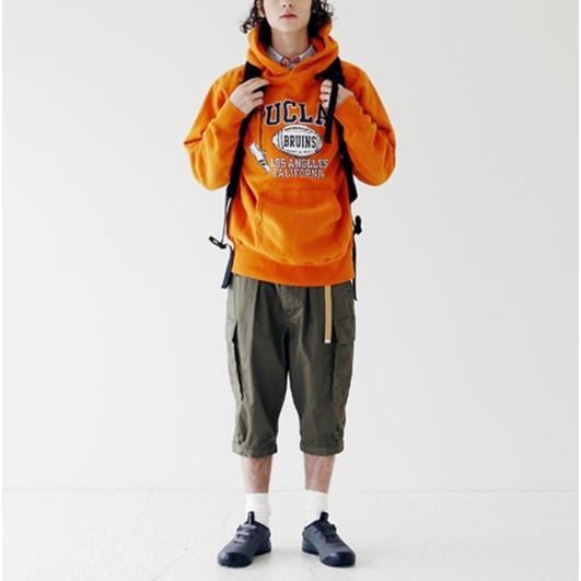 CHESWICK x BEAMS チェスウィック ビームス 別注 UCLA SWEAT HOODIE アメフト スウェットプルオーバーパーカー S オレンジ トップス g14366 |  | 02