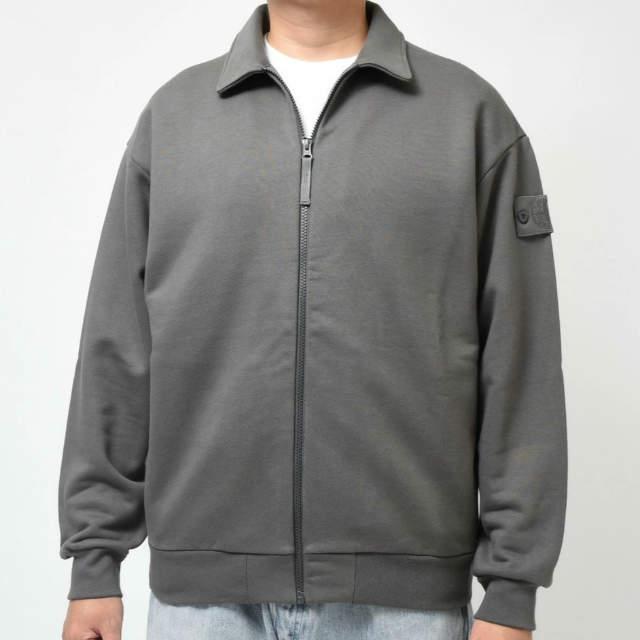 新品 STONE ISLAND ストーンアイランド 22AW GHOST PIECE コットンジャージジップスウェット 7715624F3 L グレー トレーナー g14369 |  | 02