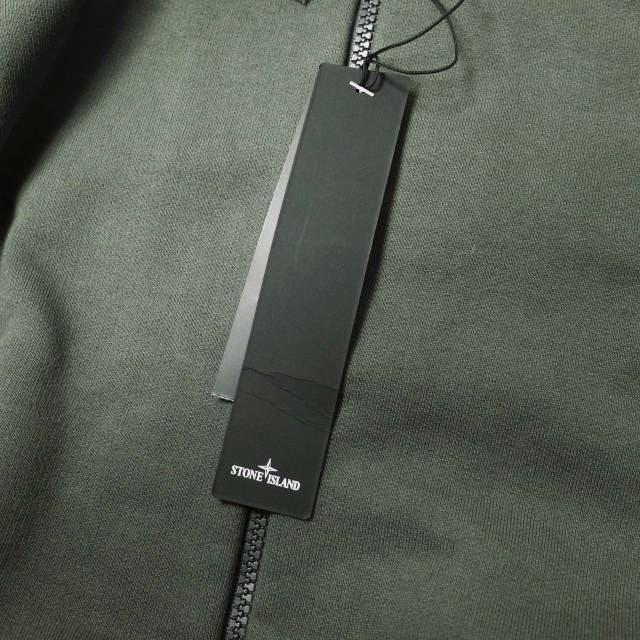 新品 STONE ISLAND ストーンアイランド 22AW GHOST PIECE コットンジャージジップスウェット 7715624F3 L グレー トレーナー g14369 |  | 04