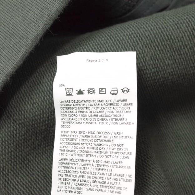 新品 STONE ISLAND ストーンアイランド 22AW GHOST PIECE コットンジャージジップスウェット 7715624F3 L グレー トレーナー g14369 |  | 08