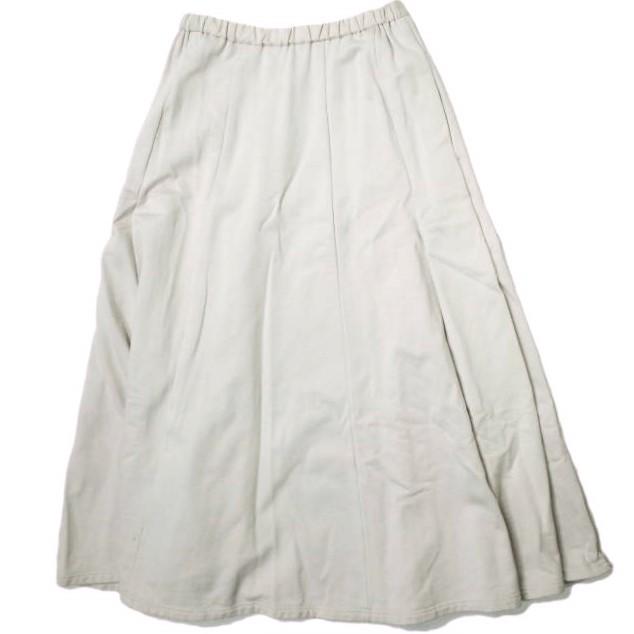 CEaRET シーレット 22AW Brightness Sweat Skirt ブライトネススウェットスカート 223003 2 グレージュ イージー ロング マキシ g14423 | 
