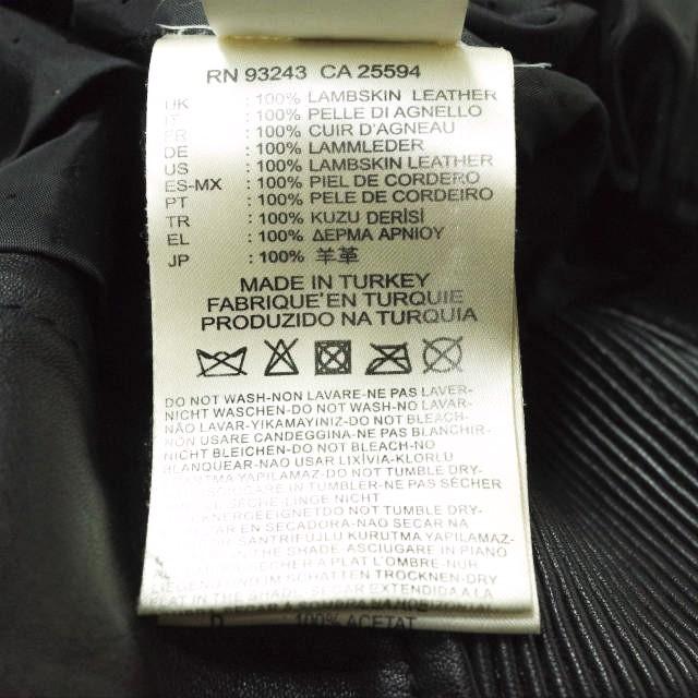 DIESEL ディーゼル TIMELESS COLLECTION シングルライダーズジャケット JKWOKA0102 M ブラック 革ジャン ラムレザー アウター g14477 |  | 07