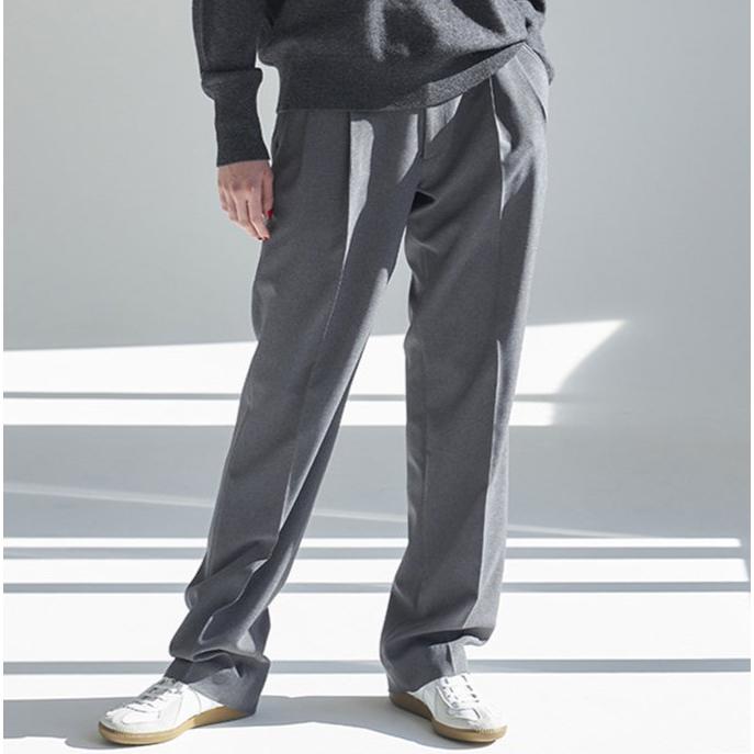 THE SHINZONE ザ シンゾーン 21AW CHRYSLER PANTS クライスラーパンツ 21AWSPA01 36 グレー パンツ 2タック トラウザー スラックス g14487 |  | 02