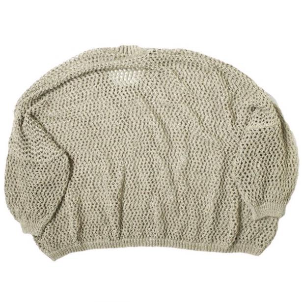 C'EST MOIJEU セモアージュ 日本製 ドルマンスリーブ和紙ニット