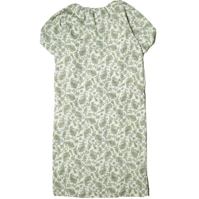 green label relaxing UNITED ARROWS 21SS CFC ボリュームスリーブワンピース 3626-169-2779 NATURAL ロング ドレス ペイズリー g14528 |  | 01