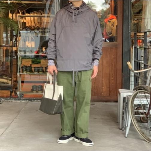 BEAMS PLUS ビームスプラス 20SS リップストップミリタリースモック 11-18-5268-120 M シルバー ナイロン アノラックパーカー g14540 |  | 02