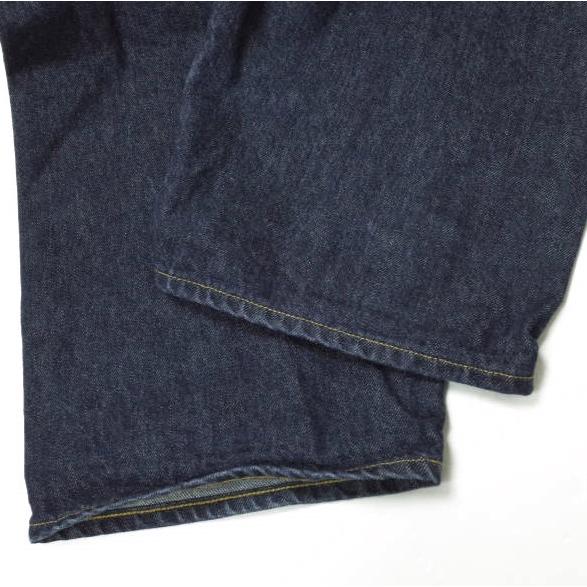 ISAMU KATAYAMA BACKLASH x ROYAL FLASH バックラッシュ THE COVERS Wide Denim Pants ダブルニーステッチ サルエルデニムパンツ S g14575｜looponline｜08