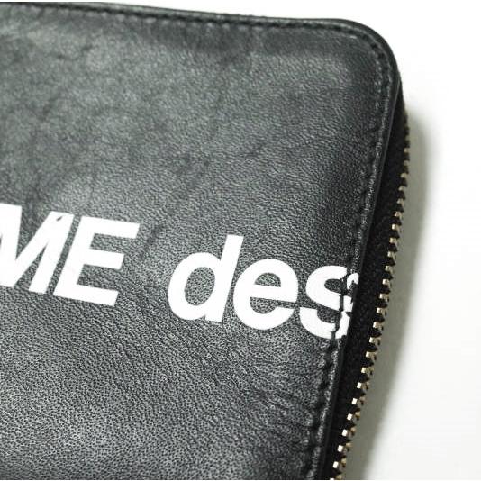 Wallet COMME des GARCONS ウォレット コムデギャルソン HUGE LOGO L L字 ジップウォレット BLACK ロゴ 財布 g14598 |  | 04