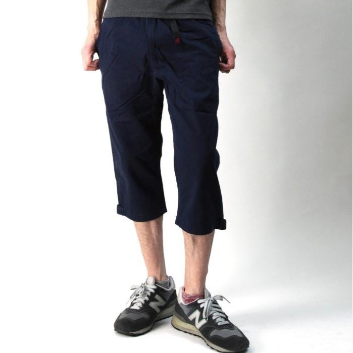 GRAMICCI グラミチ 3/4 LENGTH PANTS 七分丈クライミングクロップドパンツ 0719-56J L NAVY イージー ボトムス g14656 |  | 02
