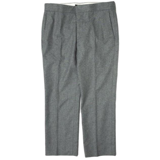 Drawer ドゥロワー 日本製 ウールプレスパンツ 6514-236-0335 38 グレー ノータック スラックス ボトムス g14672 | 