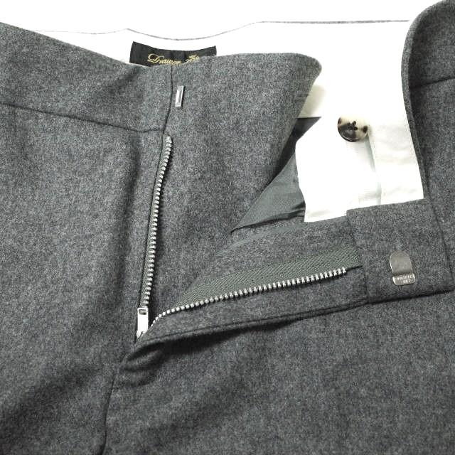 Drawer ドゥロワー 日本製 ウールプレスパンツ 6514-236-0335 38 グレー ノータック スラックス ボトムス g14672 |  | 04
