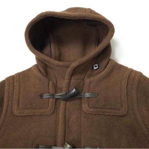 INVERTERE インバーティア NEWTON ABBOT DUFFLE COAT ヘリンボーンウール ダッフルコート N.ABBOT-L15F 32 ブラウン JOSHUA ELLIS g14673 |  | 03