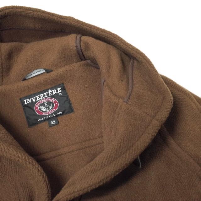 INVERTERE インバーティア NEWTON ABBOT DUFFLE COAT ヘリンボーンウール ダッフルコート N.ABBOT-L15F 32 ブラウン JOSHUA ELLIS g14673 |  | 07